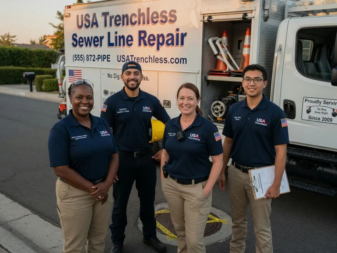 Sewer Line Repair company in Caret, VA